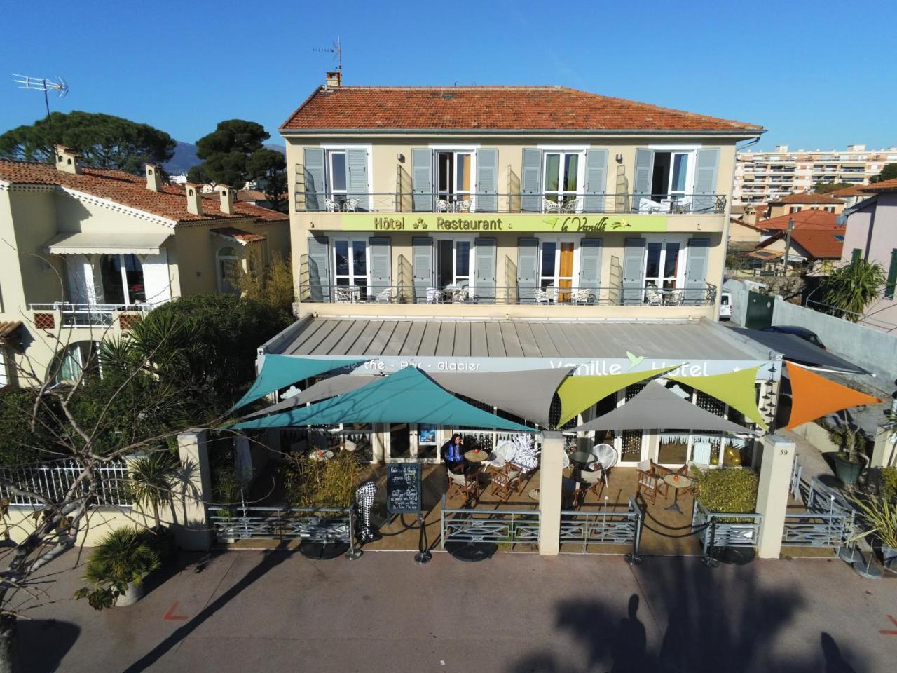 Hotel Du Bord De Mer "Le Vanille" 滨海卡涅 外观 照片